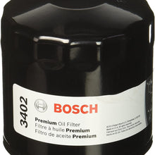 Bosch 3300 Premium FILTECH Oil Filter for Select Chevrolet, Honda, Infiniti, Kia, Mazda, Nissan + More, Black