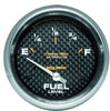 AUTO METER 4816 Carbon Fiber Electric Fuel Level Gauge