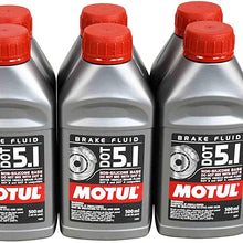 Motul 100951 Set of 8 DOT 5.1 Brake Fluid 500-Milliliter Bottles