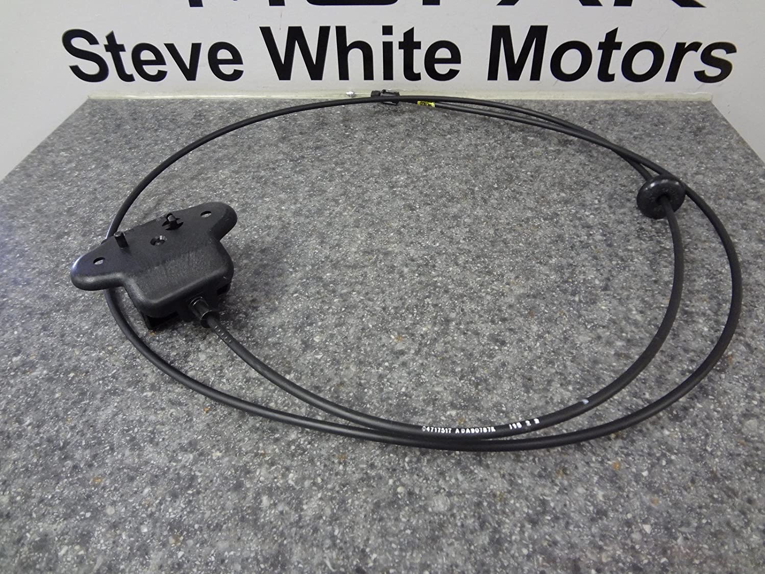 2001-2006 TOWN COUNTRY GRAND CARAVAN HOOD RELEASE HANDLE & CABLE MOPAR FACTORY OEM