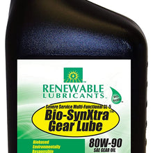 Renewable Lubricants Bio-SynXtra GL-5 Gear Lubricant, 1 qt Bottle