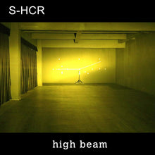 Alla Lighting S-HCR H11 LED Headlight Bulbs Conversion Kits Replacement 10000Lms Xtreme Super Bright Cars Trucks Lights H8 H9, 3000K Amber Yellow