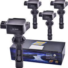 Set of 4 Herko B095 Ignition Coil For Mazda L4 2.0L 2.5L 2006-2015
