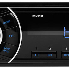 Sound Storm ML41B Single Din, Bluetooth, MP3/USB/SD FM Car Stereo, (No CD/DVD), Wireless Remote Control