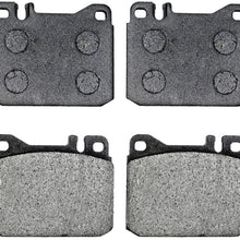 ACDelco 17D145 Professional Organic Front Disc Brake Pad Set