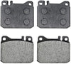 ACDelco 17D145 Professional Organic Front Disc Brake Pad Set