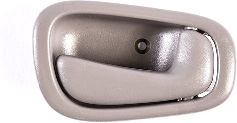 Replacement Front Right Passenger Side Gray Door Handle for 98-02 Toyota Corolla TO1353165 (1998, 2000, 2001, 2002)