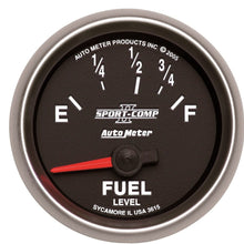Auto Meter 3615 2-1/16" 73E/ 10 F Short Sweep Electric Fuel Level Gauge
