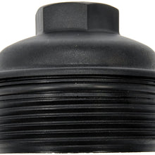 Dorman 917-003 Engine Oil Filter Cap for Select Models, Black