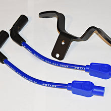 JBSporty Coil and Ignition Relocation Bracket w/Bobber Blue Taylor Wires Harley Davidson Sportster, Nightster, 72, 48 Iron Roadster 883 1200