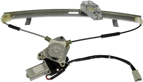 Dorman 741-766 Front Driver Side Power Window Motor and Regulator Assembly for Select Honda Models, Black