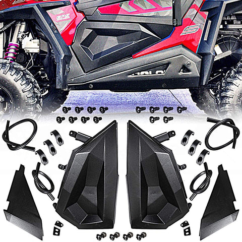 Lower Door Panel Inserts Fit For Polaris 2014-2019 RZR XP S & Turbo 1000 Models