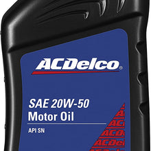 ACDelco 10-9206 Professional 20W-50 Conventional Motor Oil - 1 qt