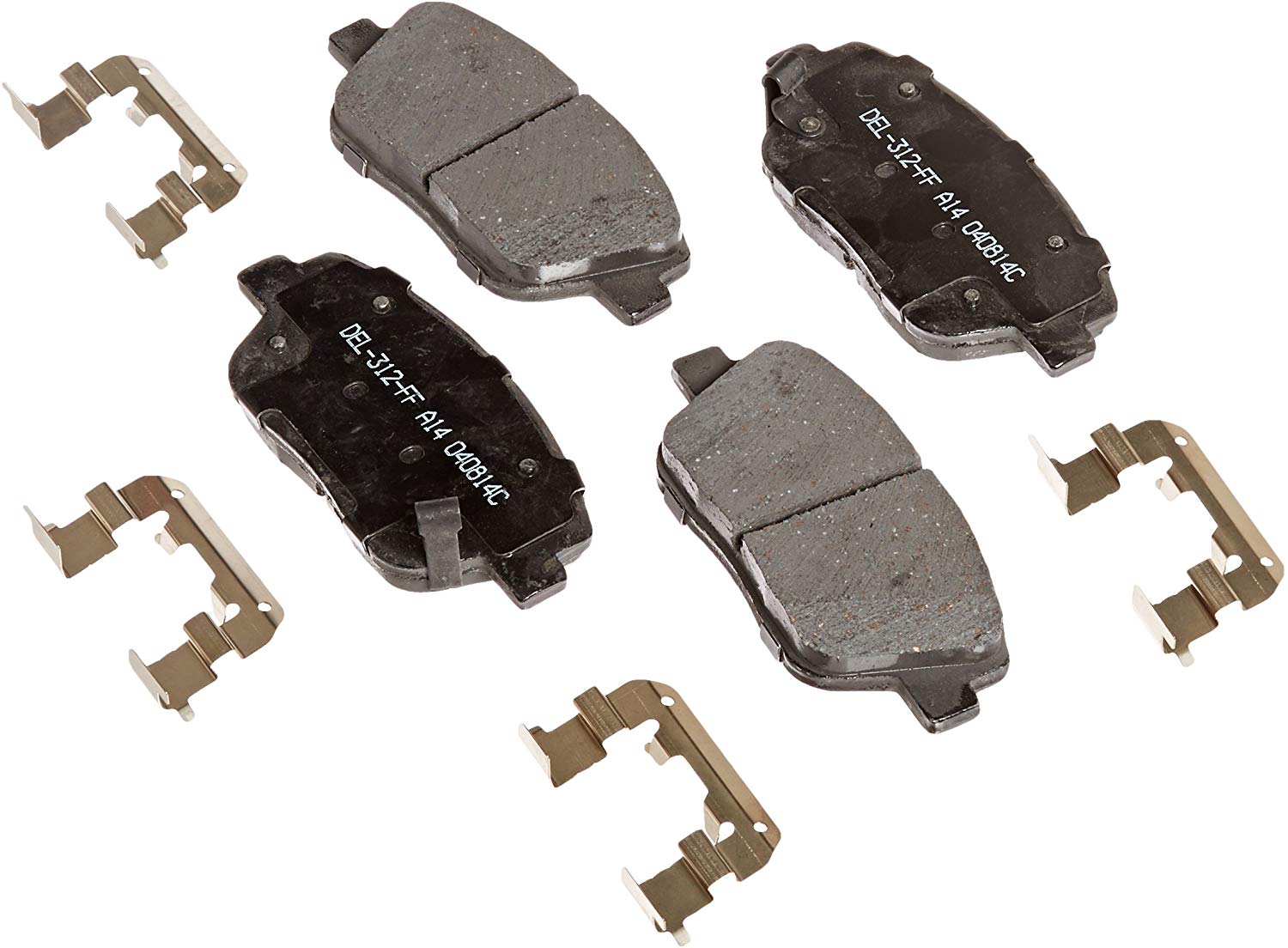 ACDelco 17D1444CH Professional Ceramic Front Disc Brake Pad Set