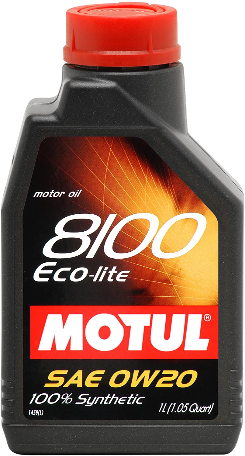 Motul 8100 eco-lite 0W20 1L (Pack of 4)