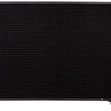 VioletLisa All Aluminum Air Condition Condenser 1 Row Compatible with 2005-2010 tC 2.4L L4 Without Oil Cooler