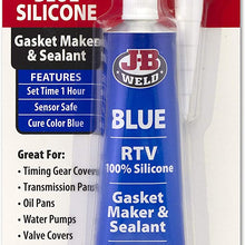 J-B Weld 32325 Ultimate Copper High Temperature RTV Silicone Gasket Maker and Sealant - 3 oz. - Copper