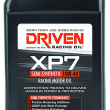 Driven Racing Oil 01706 XP7 10W-40 Semi-Synthetic Racing Motor Oil - 1 Quart