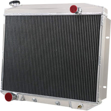 CoolingCare 3 Row Aluminum Radiator for 1957-1959 Ford Fairlane, Mercury Montclair V8