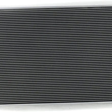 A/C Condenser - Pacific Best Inc For/Fit 3008 04-07 Buick Rendezvous 3.6 06-07 Terraza Relay 06-09 Uplander 06-09 Montana V6 3.9L