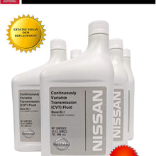 Genuine Nissan OEM CVT-2 Transmission Fluid 999MP-NS200P (5 Quarts)
