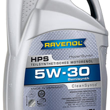 RAVENOL J1A1516 HPS 5W-30 Hypersynth Semi-Synthetic Motor Oil - Longlife-98 Approved (5 Liter)