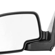 Dependable Direct Left Side Heated Power Operated Mirror for 00-05 Chevy Suburban, Tahoe, Yukon - Parts Link #: GM1320247