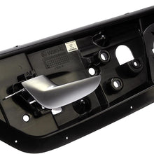 Dorman 80377 Front Driver Side Interior Door Handle for Select Volvo Models, Black and Chrome