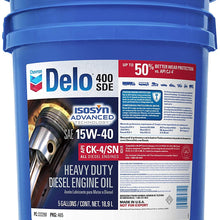 Delo 400 SDE SAE 15W-40 Motor Oil - 5 Gallon Pail