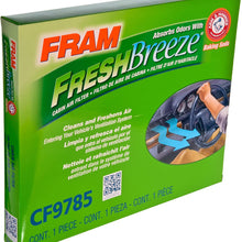 Fram Fresh Breeze - Filtro de aire para cabina Arm & Hammer Baking Soda, CF10374 para vehículos Dodge/Toyota