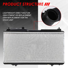 Replacement for Honda CRV 1st Gen 1-1/4 inches Inlet OE Style Aluminum Direct Replacement Racing Radiator