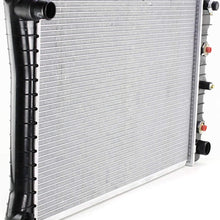 Radiator Aluminum Core Plastic Tank Compatible with 1973-1980 Chevrolet GMC C K Models With Transmission Cooler
