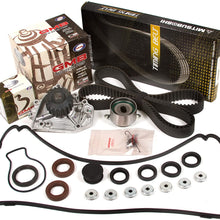 Evergreen TBK184VC2-M Compatible With Timing Belt Kit, Valve Cover Gasket, and GMB Water Pump: 90-95 Acura Integra GS LS RS Non-Vtec 1.8L B18A1 B18B1 (GMB Water Pump)