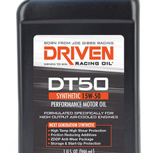 Joe Gibbs Driven Racing Oil 02807 DT50 15W-50 Synthetic Oil, (Pack of 12)