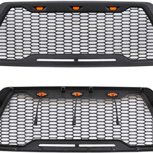 VZ4X4 Front Grill Mesh Grille Fit for Toyota Tacoma 2016, 2017, 2018, 2019, 2020 (WILL NOT WORK WITH FRONT SENSOR/TSS)