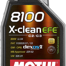 Motul 8100 X-Clean EFE 5W-30 Synthetic Oil 1 Liter (107210)