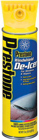 Prestone AS244-6PK Windshield De-Icer - 17 oz. Aerosol, (Pack of 6)