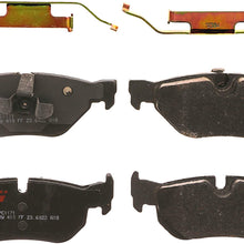 TRW TPC1171 Premium Ceramic Rear Disc Brake Pad Set for select BMW 1 and 3 series and X1 models