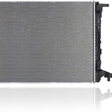Radiator - Cooling Direct For/Fit 13665 17-18 Audi Q7/A4/S4/Allroad/A5/S5-Coupe/Cab/Sportback 2.0L L4 Turbo Plastic Tank, Aluminum Core
