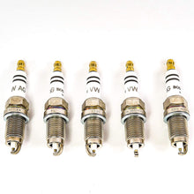 Genuine Spark Plugs, Set of 5 Volkswagen Spark Plugs for 2.5 L Engine, 101 905 601 F, Genuine Set of 5 Vehicle Part Manufactured in Germany fits to Volkswagen Models