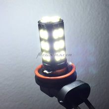 Mega Racer Pack of 2 H11 Bright Chip LED 30-SMD (FOG LAMP) Super White 6000K Headlight Bulb 12V Replace Xenon Light US