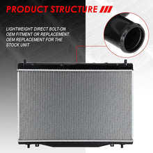 2565 Factory Style Aluminum Radiator Replacement for 03-04 Cadillac CTS 3.2L AT