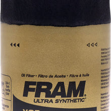 Fram Ultra Synthetic XG5, 20K Mile Change Interval Spin-On Oil Filter with SureGrip, 1 Piece - Packaging May Vary