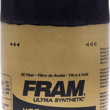 Fram Ultra Synthetic XG5, 20K Mile Change Interval Spin-On Oil Filter with SureGrip, 1 Piece - Packaging May Vary