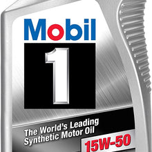 Mobil 1 98JM55 15W-50 Synthetic Motor Oil - 1 Quart