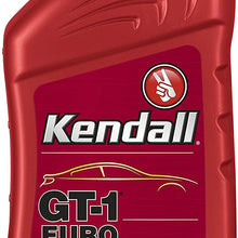 Kendall 1075017-12PK GT-1 Full Synthetic Euro 5W30 Motor Oil, 32. Fluid_Ounces, 12 Pack