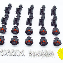CNKF 10 Sets Bosch 3.5mm 2 pin male female diesel fuel Common rail injector and Crankshaft Sensor connector for VW Audi 1928403874