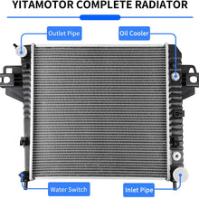 YITAMOTOR Radiator Compatible with Jeep Liberty 2002-2006 V6 3.7L