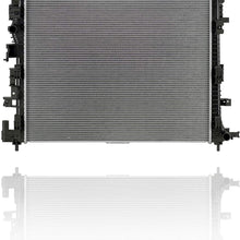 Radiator - Cooling Direct For/Fit 18-20 Chevrolet Equinox 18-20 GMC Terrain/Denali 1.5L Turbo / 2.0L Turbo - Plastic Tank, Aluminum Core - 84448454