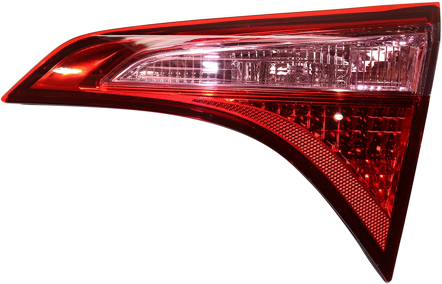 Tail Light Assembly Compatible with 2017-2019 Toyota Corolla Halogen Passenger Side